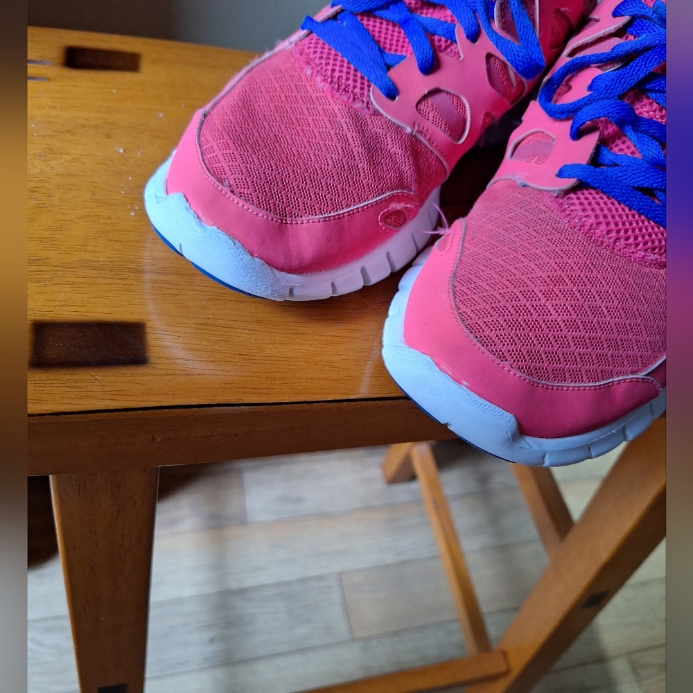 Nike Free Run 2 Pink Running Sneakers Women's 10 - Picture 5 of 9